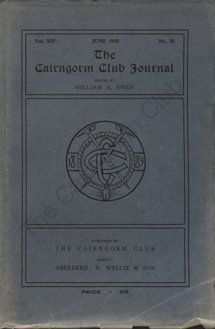 The Cairngorm Club Journal No 76 cover